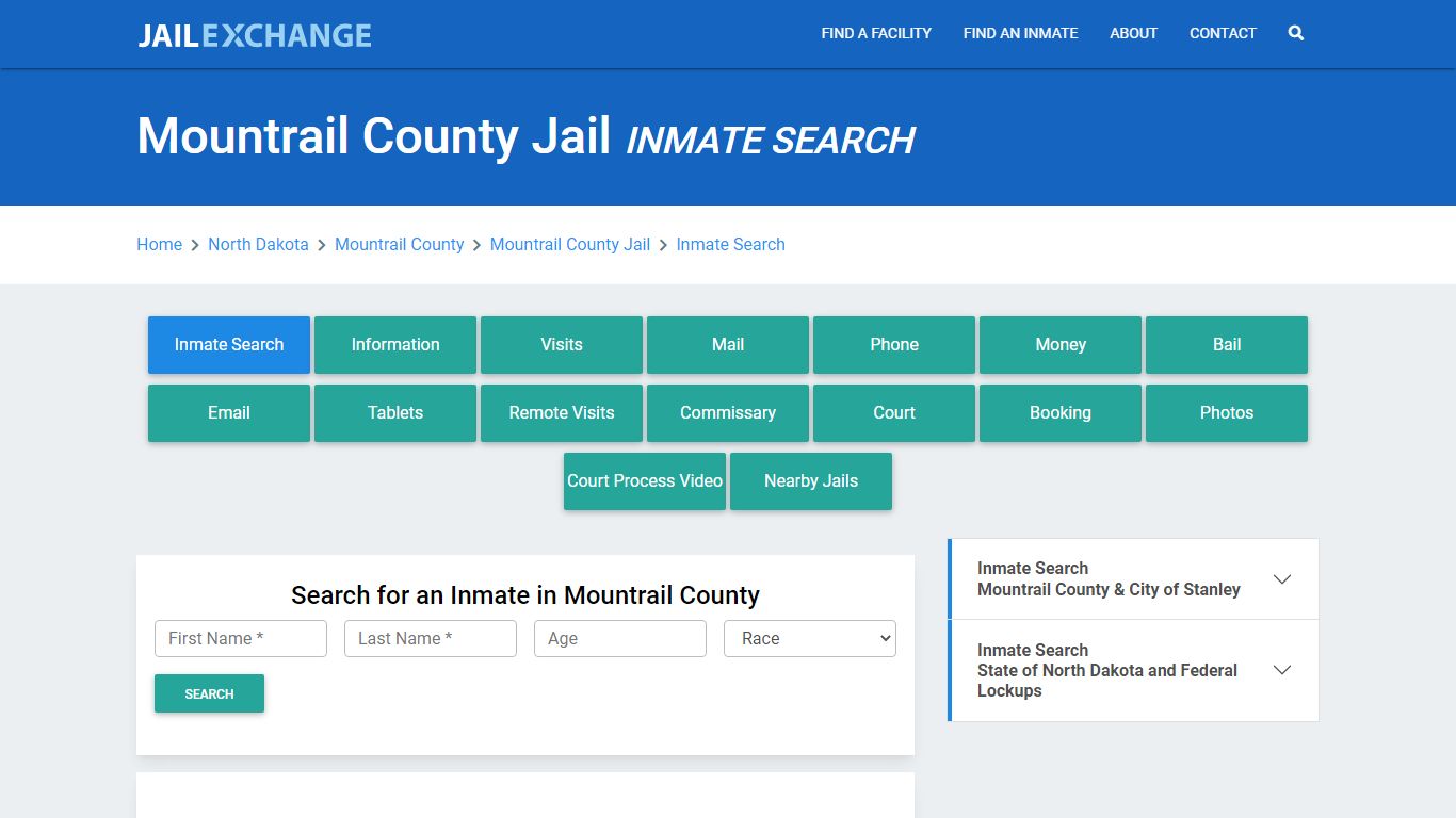 Mountrail County Jail, ND Inmate Search: Roster & Mugshots