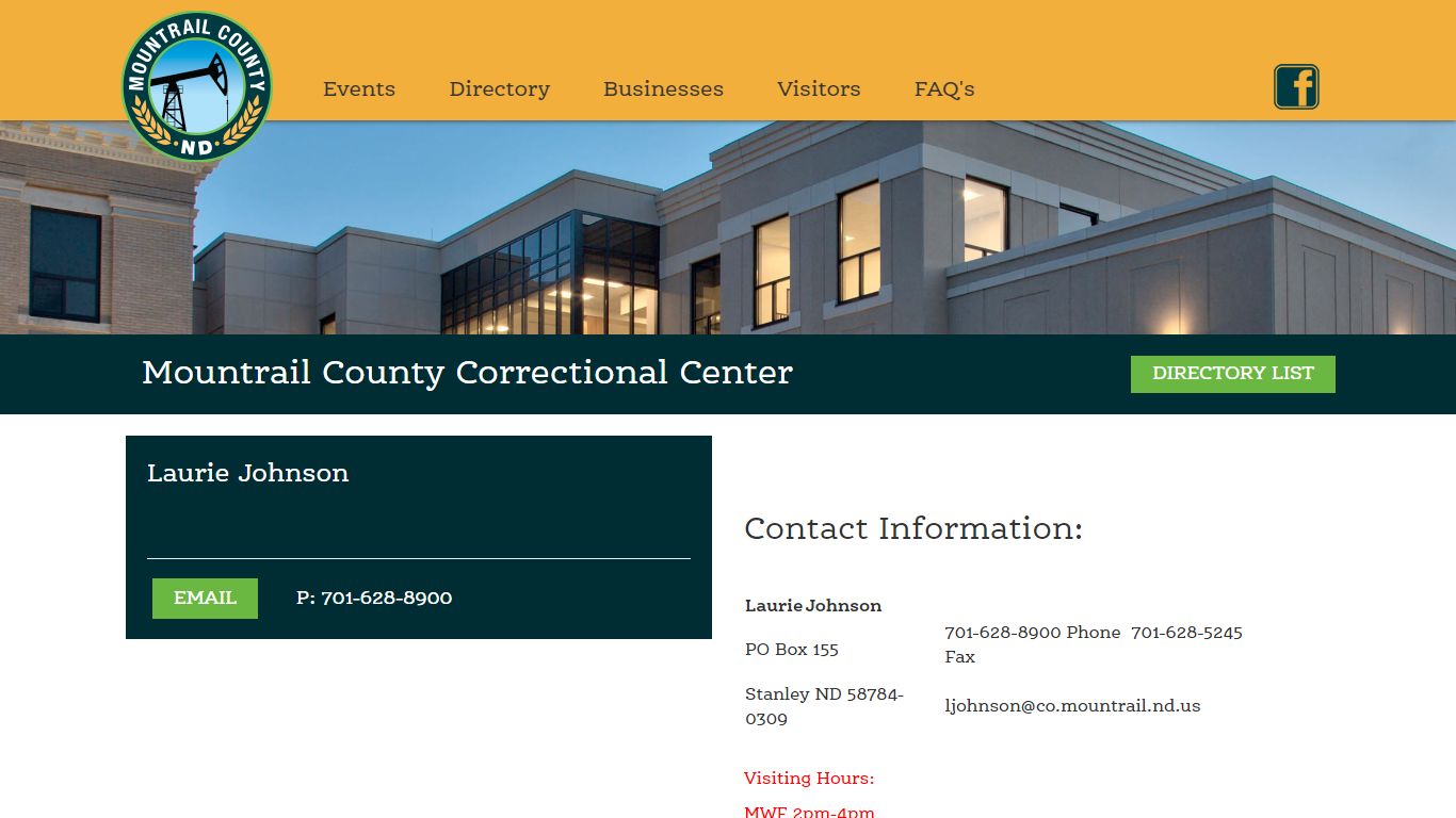 Mountrail County Correctional Center